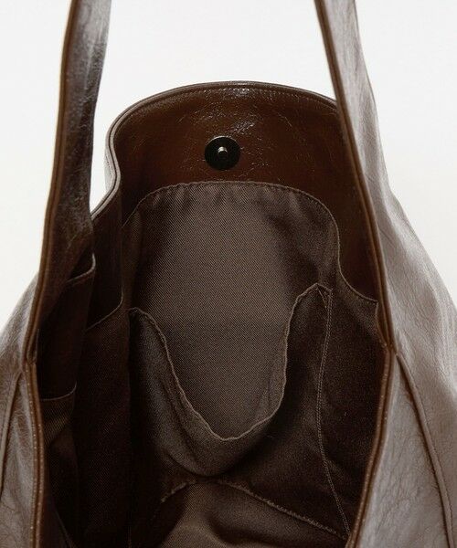 BEAUTY&YOUTH UNITED ARROWS / ビューティー&ユース ユナイテッドアローズ ショルダーバッグ | レザーライク ビッグ ワンショルダーバッグ | 詳細20