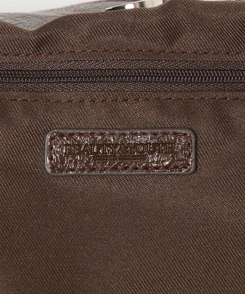 BEAUTY&YOUTH UNITED ARROWS / ビューティー&ユース ユナイテッドアローズ ショルダーバッグ | レザーライク ビッグ ワンショルダーバッグ | 詳細22