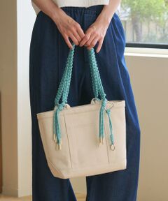BEAUTY&YOUTH UNITED ARROWS / ビューティー&ユース ユナイテッドアローズ トートバッグ | パラコード キャンバス チャーム トートバッグ