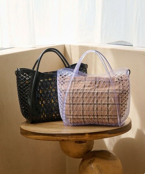 BEAUTY&YOUTH UNITED ARROWS / ビューティー&ユース ユナイテッドアローズ トートバッグ | PVC ダイヤモンドカット トートバッグ | 詳細13