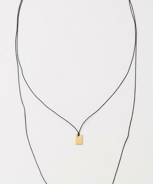 BEAUTY&YOUTH UNITED ARROWS / ビューティー&ユース ユナイテッドアローズ ネックレス・ペンダント・チョーカー | ＜SOAC＞Rook Cord ネックレス | 詳細1