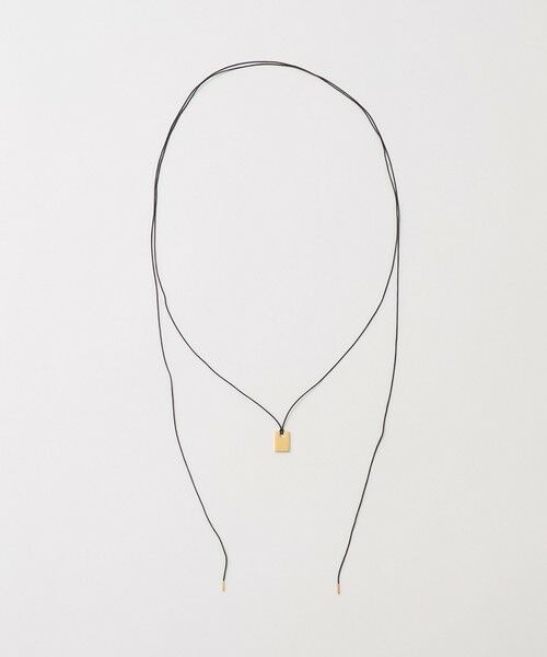 BEAUTY&YOUTH UNITED ARROWS / ビューティー&ユース ユナイテッドアローズ ネックレス・ペンダント・チョーカー | ＜SOAC＞Rook Cord ネックレス（GOLD）