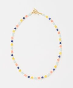 BEAUTY&YOUTH UNITED ARROWS / ビューティー&ユース ユナイテッドアローズ ネックレス・ペンダント・チョーカー | 【WEB限定】＜Causerie＞マルチ 天然石 ショートネックレス