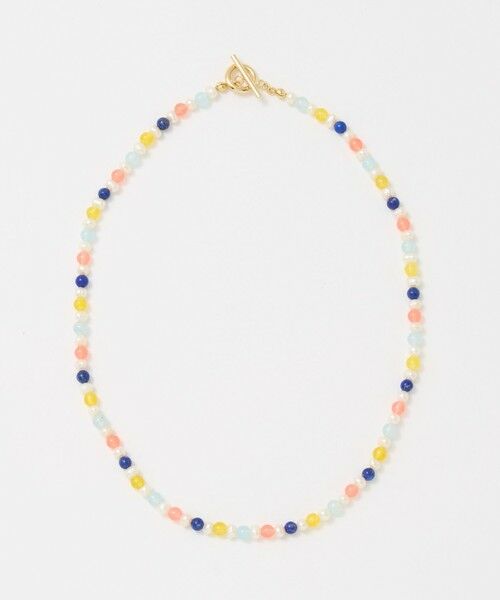 BEAUTY&YOUTH UNITED ARROWS / ビューティー&ユース ユナイテッドアローズ ネックレス・ペンダント・チョーカー | 【WEB限定】＜Causerie＞マルチ 天然石 ショートネックレス（その他1）