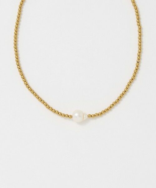 BEAUTY&YOUTH UNITED ARROWS / ビューティー&ユース ユナイテッドアローズ ネックレス・ペンダント・チョーカー | 【WEB限定】＜Causerie＞ワンパール ネックレス | 詳細1