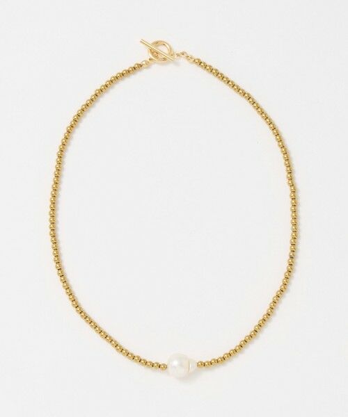 BEAUTY & YOUTH UNITED ARROWS/�r���[�e�B�[&���[�X ���i�C�e�b�h�A���[�Y �yWEB����z��Causerie�������p�[�� �l�b�N���X GOLD FREE