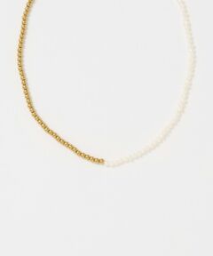 BEAUTY&YOUTH UNITED ARROWS / ビューティー&ユース ユナイテッドアローズ ネックレス・ペンダント・チョーカー | 【WEB限定】＜Causerie＞淡水パールコンビ ネックレス