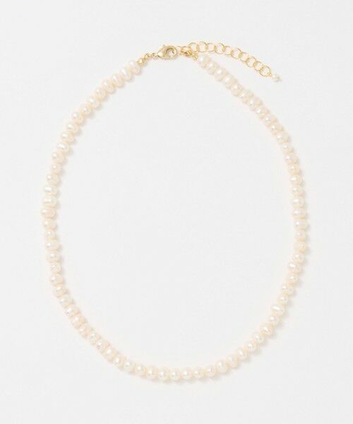 BEAUTY & YOUTH UNITED ARROWS/�r���[�e�B�[&���[�X ���i�C�e�b�h�A���[�Y ��Causerie���W���p�[�� �l�b�N���X OFF WHITE FREE
