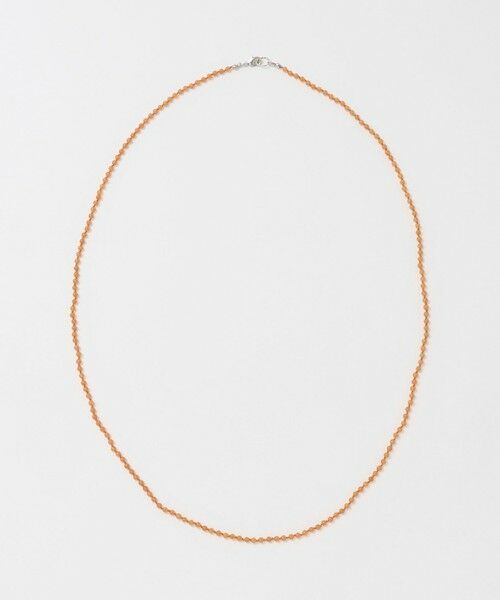 BEAUTY&YOUTH UNITED ARROWS / ビューティー&ユース ユナイテッドアローズ ネックレス・ペンダント・チョーカー | 【WEB限定】＜Causerie＞天然石 カラー ロングネックレス（BEIGE）