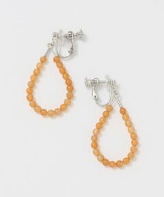 BEAUTY&YOUTH UNITED ARROWS / ビューティー&ユース ユナイテッドアローズ ピアス・イヤリング | 【WEB限定】＜Causerie＞天然石 カラー ドロップ イヤリング