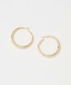 BEAUTY&YOUTH UNITED ARROWS / ビューティー&ユース ユナイテッドアローズ ピアス・イヤリング | ボリューム ライン フープピアス