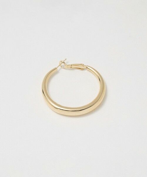 BEAUTY&YOUTH UNITED ARROWS / ビューティー&ユース ユナイテッドアローズ ピアス・イヤリング | ボリューム ライン フープピアス | 詳細2