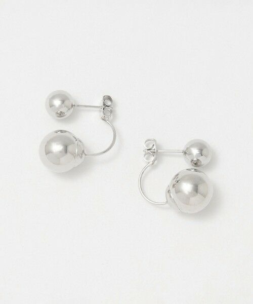BEAUTY&YOUTH UNITED ARROWS / ビューティー&ユース ユナイテッドアローズ ピアス・イヤリング | ダブルボール ピアス（SILVER）