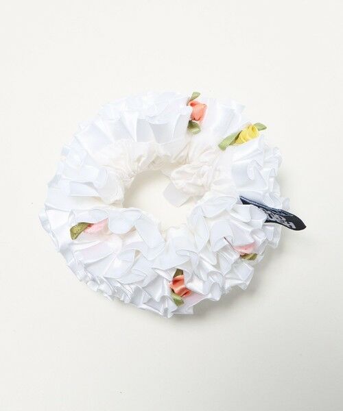 BEAUTY&YOUTH UNITED ARROWS / ビューティー&ユース ユナイテッドアローズ ヘアゴム・シュシュ | ＜GOOD SQUISH＞THE FLOWERED シュシュ（WHITE）