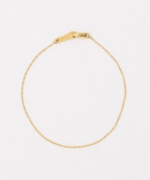 BEAUTY&YOUTH UNITED ARROWS / ビューティー&ユース ユナイテッドアローズ ブレスレット・バングル | ＜33×by Preek＞シン チェーン ブレスレット 17cm | 詳細1