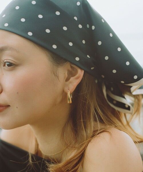 BEAUTY&YOUTH UNITED ARROWS / ビューティー&ユース ユナイテッドアローズ ピアス・イヤリング | ＜33×by Preek＞ボリューム フープ ピアス（GOLD）