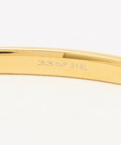 BEAUTY&YOUTH UNITED ARROWS / ビューティー&ユース ユナイテッドアローズ ブレスレット・バングル | ＜33×by Preek＞ボリューム バングル | 詳細5