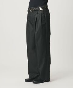 BEAUTY&YOUTH UNITED ARROWS / ビューティー&ユース ユナイテッドアローズ その他パンツ | ガーメントダイ シャンブレー ツイル 2P ワイド パンツ
