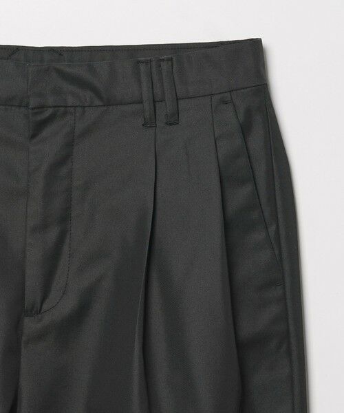 BEAUTY&YOUTH UNITED ARROWS / ビューティー&ユース ユナイテッドアローズ その他パンツ | ガーメントダイ シャンブレー ツイル 2P ワイド パンツ | 詳細10