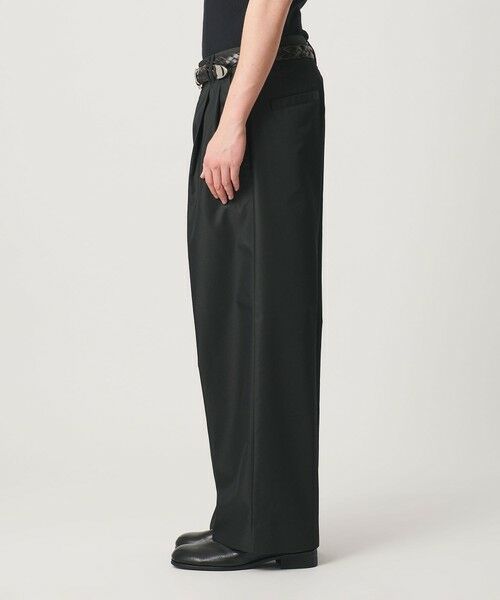 BEAUTY&YOUTH UNITED ARROWS / ビューティー&ユース ユナイテッドアローズ その他パンツ | ガーメントダイ シャンブレー ツイル 2P ワイド パンツ | 詳細4