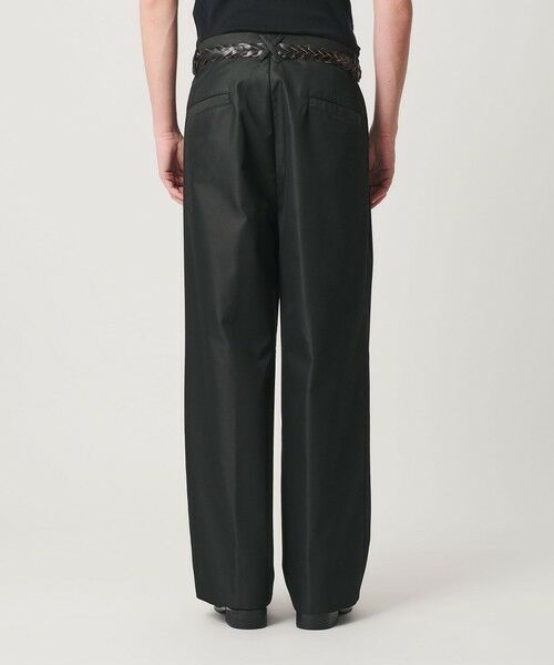 BEAUTY&YOUTH UNITED ARROWS / ビューティー&ユース ユナイテッドアローズ その他パンツ | ガーメントダイ シャンブレー ツイル 2P ワイド パンツ | 詳細5