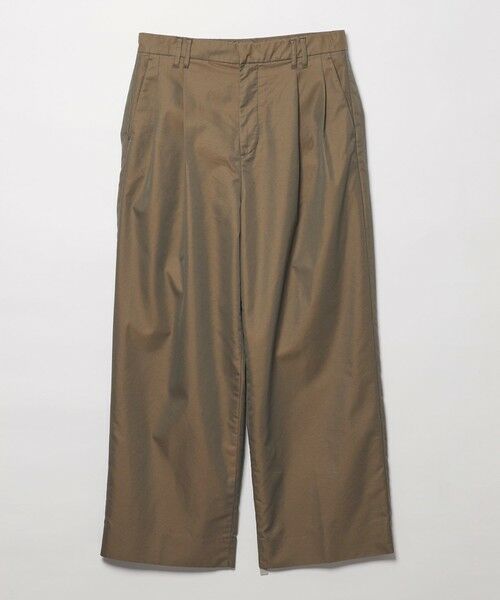 BEAUTY&YOUTH UNITED ARROWS / ビューティー&ユース ユナイテッドアローズ その他パンツ | ガーメントダイ シャンブレー ツイル 2P ワイド パンツ | 詳細22