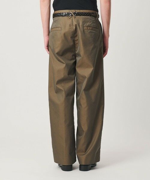 BEAUTY&YOUTH UNITED ARROWS / ビューティー&ユース ユナイテッドアローズ その他パンツ | ガーメントダイ シャンブレー ツイル 2P ワイド パンツ | 詳細17