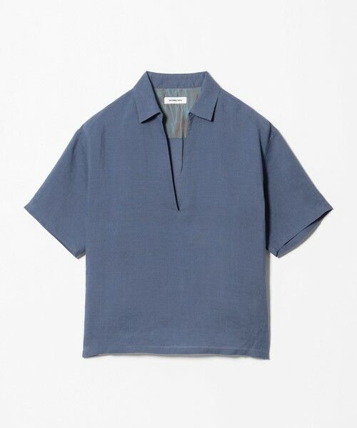 BEAUTY&YOUTH UNITED ARROWS / ビューティー&ユース ユナイテッドアローズ シャツ・ブラウス | ラミー ディープ Vネック ショートスリーブ シャツ | 詳細22