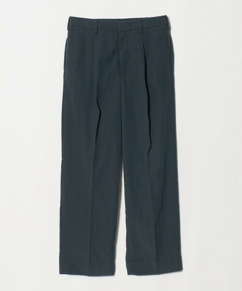 BEAUTY&YOUTH UNITED ARROWS / ビューティー&ユース ユナイテッドアローズ その他パンツ | エアリー リンクル 1プリーツ テーパード パンツ NO.9（DK.GRAY）