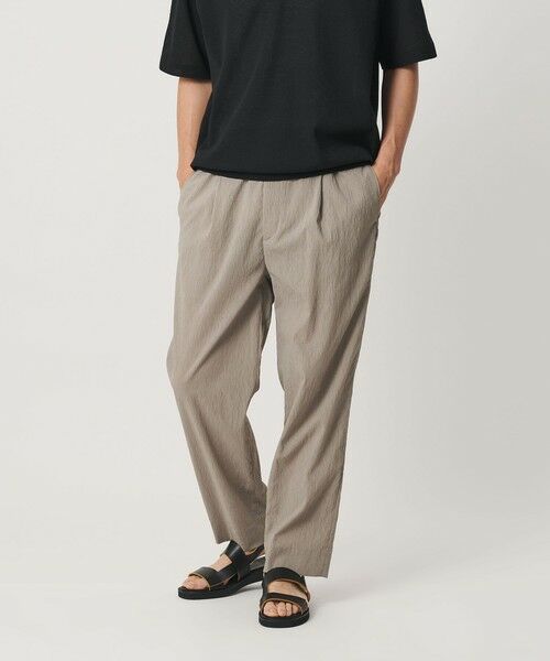 BEAUTY&YOUTH UNITED ARROWS / ビューティー&ユース ユナイテッドアローズ その他パンツ | ヨウリュウ 1プリーツ イージー パンツ NO.7 吸水速乾 通気性 | 詳細1