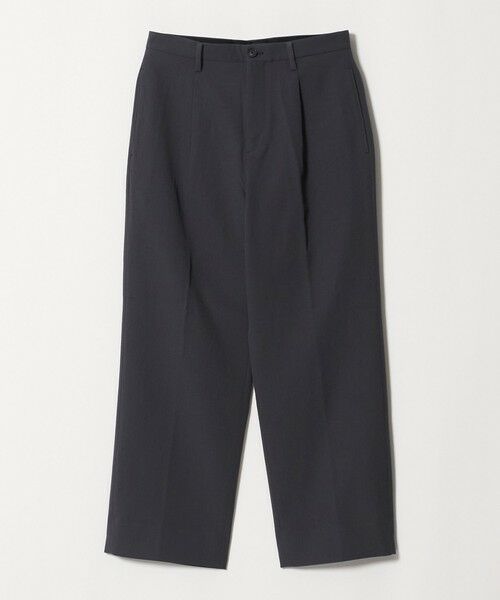 BEAUTY&YOUTH UNITED ARROWS / ビューティー&ユース ユナイテッドアローズ その他パンツ | エアロ ツイル 1プリーツ スラックス NO.9(DK.GRAY)