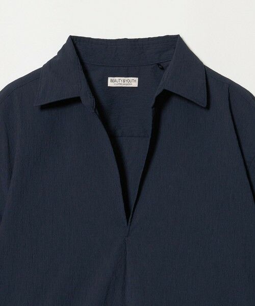 BEAUTY&YOUTH UNITED ARROWS / ビューティー&ユース ユナイテッドアローズ シャツ・ブラウス | ヨウリュウ スキッパー シャツ 吸水速乾 通気性 | 詳細2