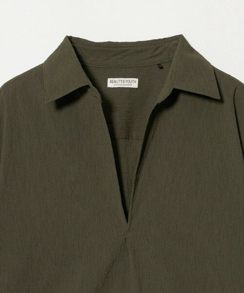 BEAUTY&YOUTH UNITED ARROWS / ビューティー&ユース ユナイテッドアローズ シャツ・ブラウス | ヨウリュウ スキッパー シャツ 吸水速乾 通気性 | 詳細7