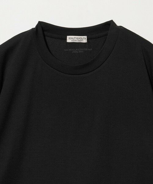 BEAUTY&YOUTH UNITED ARROWS / ビューティー&ユース ユナイテッドアローズ カットソー | ウール テクスチャード クルーネック Tシャツ | 詳細3