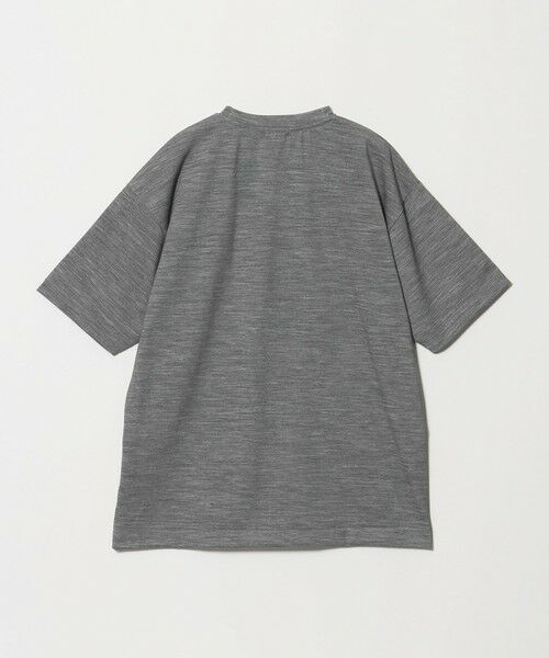 BEAUTY&YOUTH UNITED ARROWS / ビューティー&ユース ユナイテッドアローズ カットソー | ウール テクスチャード クルーネック Tシャツ | 詳細7