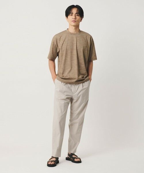 BEAUTY&YOUTH UNITED ARROWS / ビューティー&ユース ユナイテッドアローズ カットソー | ウール テクスチャード クルーネック Tシャツ | 詳細15
