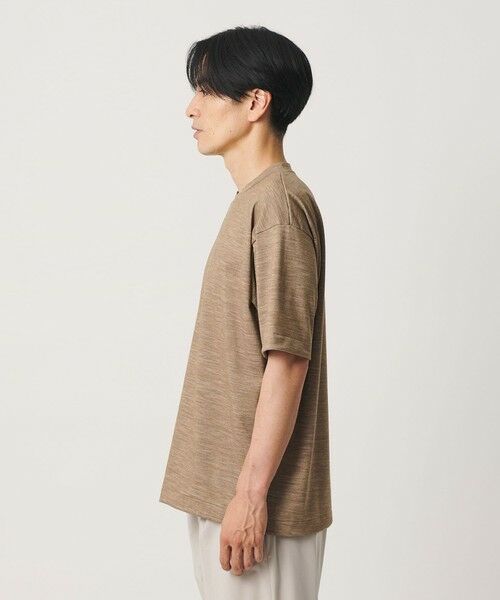 BEAUTY&YOUTH UNITED ARROWS / ビューティー&ユース ユナイテッドアローズ カットソー | ウール テクスチャード クルーネック Tシャツ | 詳細18