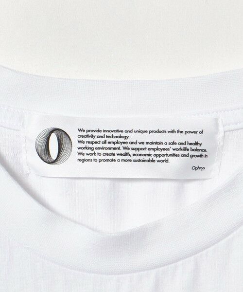 BEAUTY&YOUTH UNITED ARROWS / ビューティー&ユース ユナイテッドアローズ カットソー | ＜Ophrys＞Time to turn Tシャツ | 詳細7