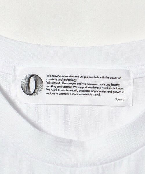 BEAUTY&YOUTH UNITED ARROWS / ビューティー&ユース ユナイテッドアローズ カットソー | ＜Ophrys＞bite after bite Tシャツ | 詳細7