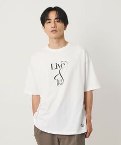 BEAUTY&YOUTH UNITED ARROWS / ビューティー&ユース ユナイテッドアローズ Tシャツ | ＜ESPOIR＞LIVE & LET LIVE Tシャツ