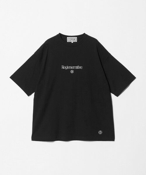 BEAUTY&YOUTH UNITED ARROWS / ビューティー&ユース ユナイテッドアローズ Tシャツ | <ESPOIR>REGENERATIVE Tシャツ | 詳細4