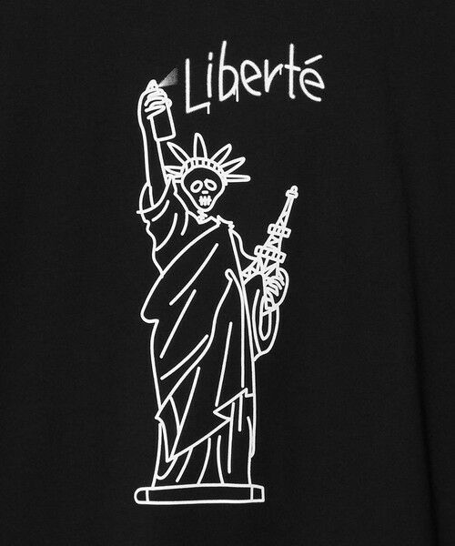 BEAUTY&YOUTH UNITED ARROWS / ビューティー&ユース ユナイテッドアローズ Tシャツ | <ESPOIR>Statue of Liberty Tシャツ | 詳細13