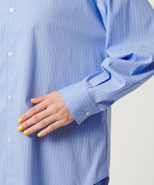 BEAUTY&YOUTH UNITED ARROWS / ビューティー&ユース ユナイテッドアローズ シャツ・ブラウス | 【WEB限定】ストライプ レギュラーカラー シャツ | 詳細15