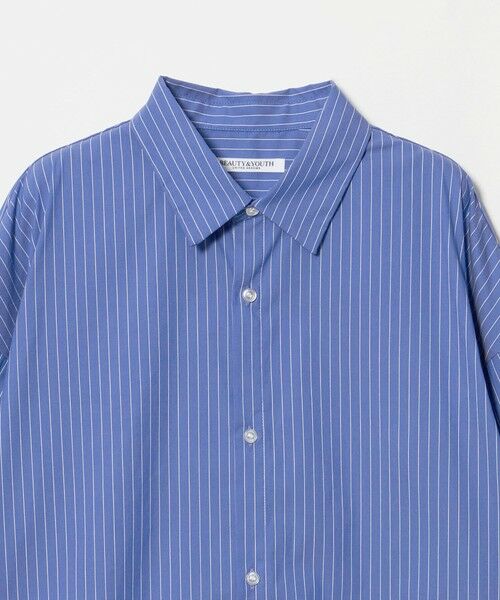 BEAUTY&YOUTH UNITED ARROWS / ビューティー&ユース ユナイテッドアローズ シャツ・ブラウス | 【WEB限定】ストライプ レギュラーカラー シャツ | 詳細25