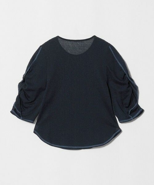 BEAUTY&YOUTH UNITED ARROWS / ビューティー&ユース ユナイテッドアローズ カットソー | コットンナイロン ラッフル ジャガードプルオーバー ウォッシャブル | 詳細3