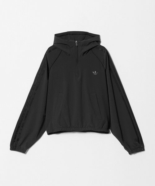 BEAUTY&YOUTH UNITED ARROWS / ビューティー&ユース ユナイテッドアローズ カットソー | ＜adidas Originals＞スポーツ カバーアップ プルオーバー（BLACK）