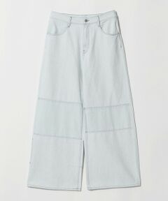 BEAUTY&YOUTH UNITED ARROWS / ビューティー&ユース ユナイテッドアローズ デニムパンツ | パッチワーク ワイド フレア デニムパンツ