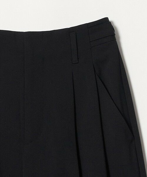 BEAUTY&YOUTH UNITED ARROWS / ビューティー&ユース ユナイテッドアローズ その他パンツ | ポリエステルブレンド ２タック タブワイドパンツ ウォッシャブル 防シワ | 詳細5
