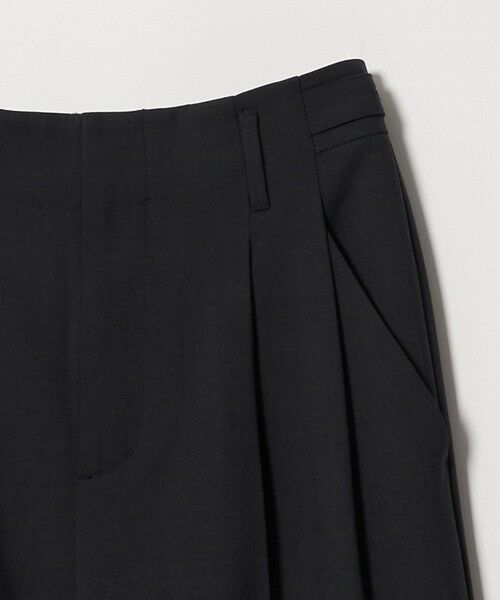BEAUTY&YOUTH UNITED ARROWS / ビューティー&ユース ユナイテッドアローズ その他パンツ | ポリエステルブレンド ２タック タブワイドパンツ ウォッシャブル 防シワ | 詳細12
