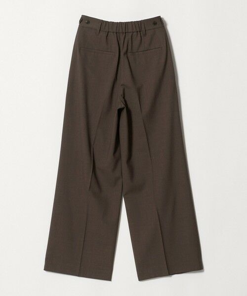 BEAUTY&YOUTH UNITED ARROWS / ビューティー&ユース ユナイテッドアローズ その他パンツ | ポリエステルブレンド ２タック タブワイドパンツ ウォッシャブル 防シワ | 詳細23